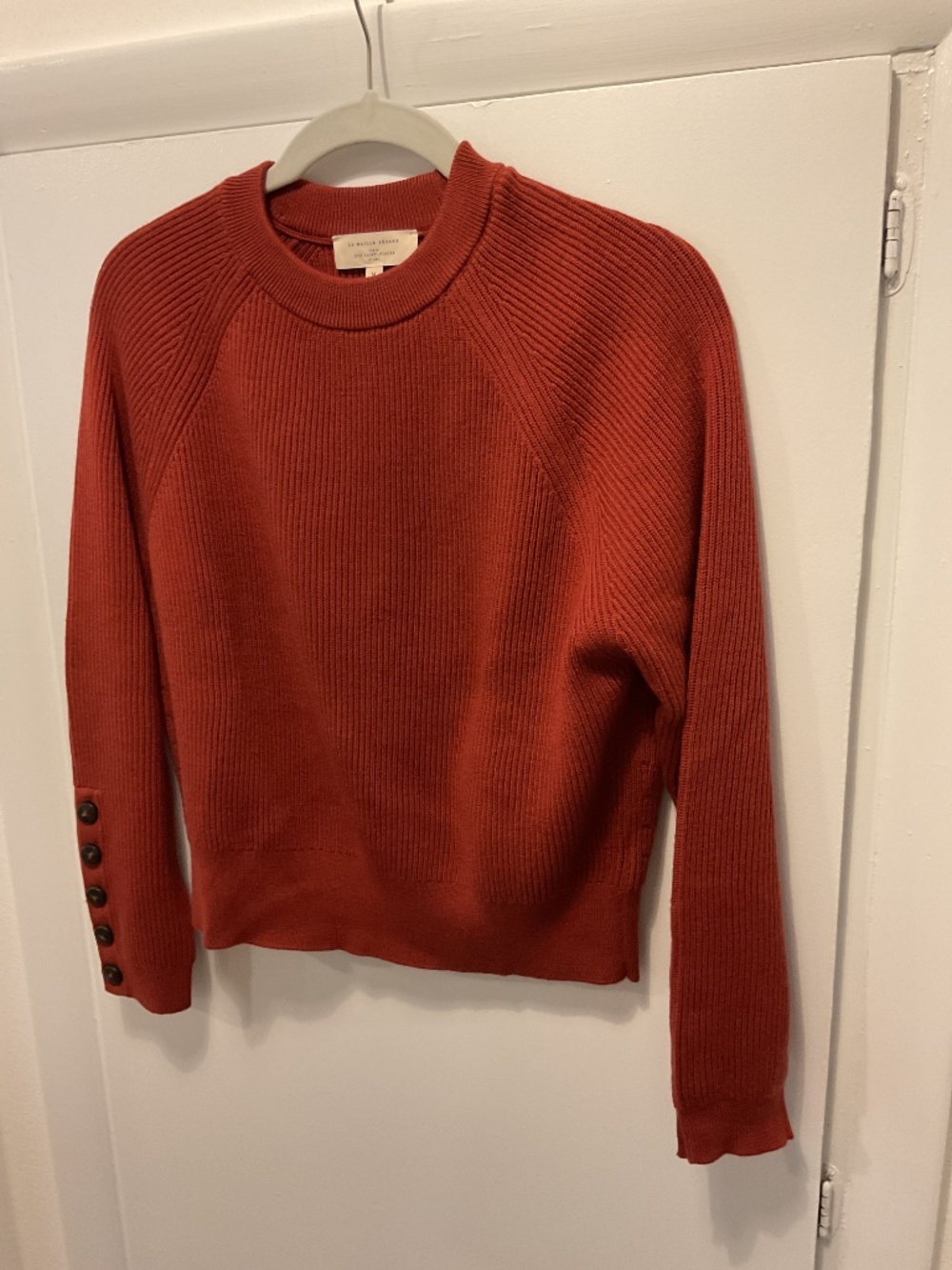Sezane Sami Sweater, Rosewood color, Size Medium - Picture 2 of 6